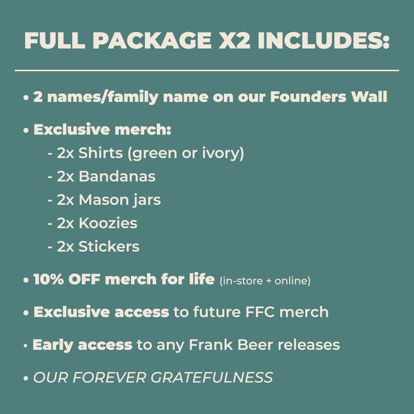 Founders Club | Full Package for 2